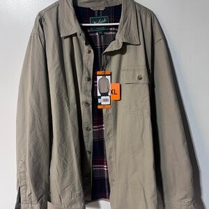 Woodcock Flannel Lined Shirt Jacket